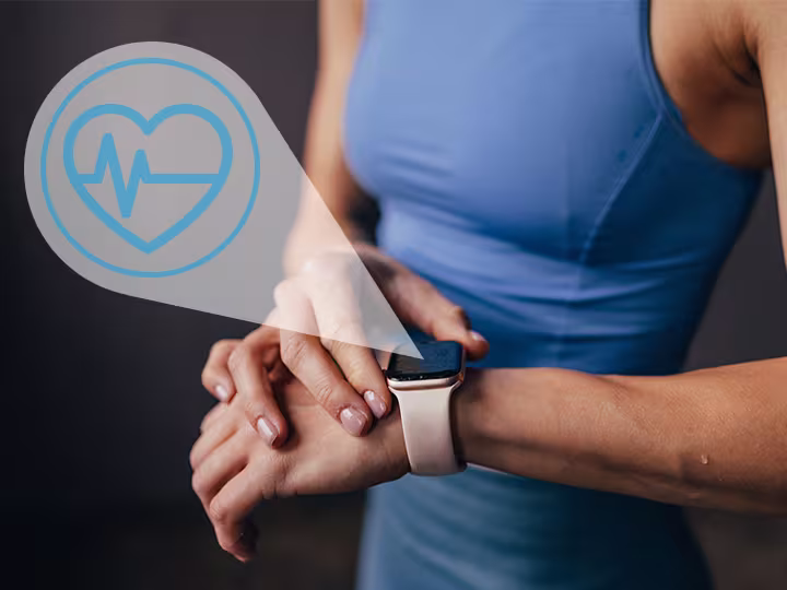 Smartwatch mit Blutdruckmessung