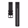 Polar Armband 22mm Silikon S-L black/grey
