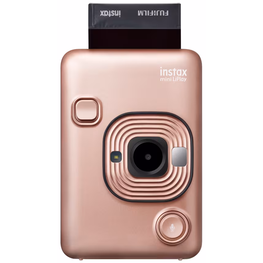 Fujifilm Instax Mini LiPlay Blush Gold + Zubehör -15%