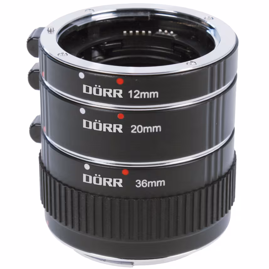 Dörr 10/16/21mm Olymp/Panasonic MFT Zwischenringsatz