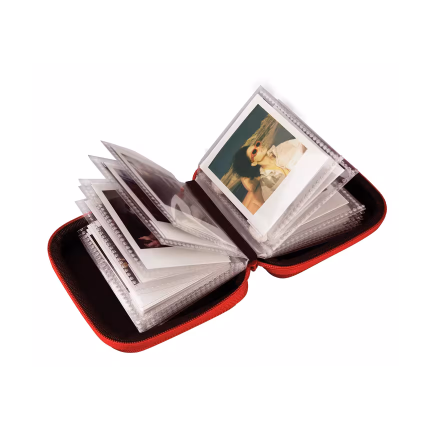 Polaroid Go Photo Pocket Album Rot 